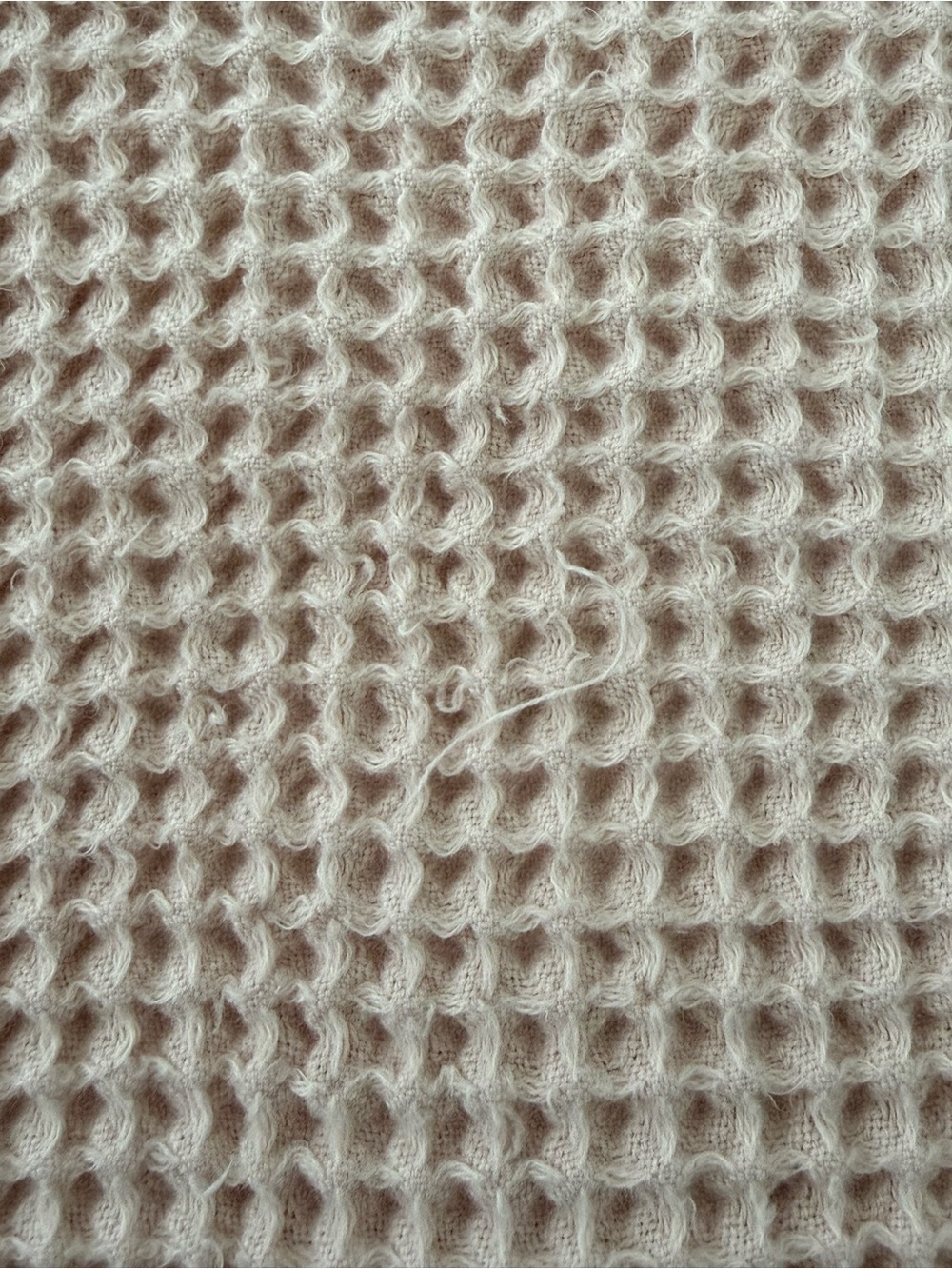 Boll and Branch Waffle Bed Blanket California King Size in Dusty Rose EUC - Picture 6 of 7
